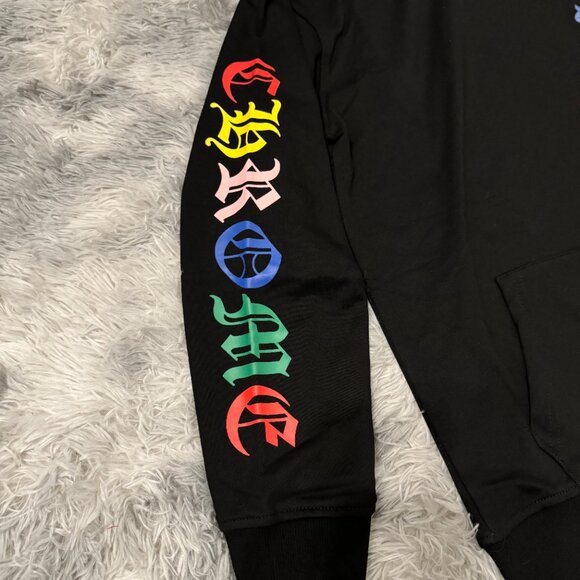 Chrome Hearts Multi Color Cross Cemetery Hoodie Size Medium or Large - Picture 4 of 5